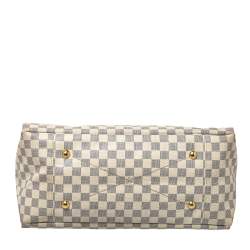 Pre Owned Louis Vuitton Damier Azur Canvas Artsy MM Bag