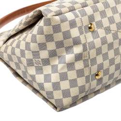 Pre Owned Louis Vuitton Damier Azur Canvas Artsy MM Bag