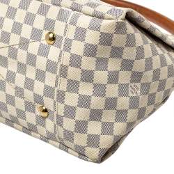 Pre Owned Louis Vuitton Damier Azur Canvas Artsy MM Bag