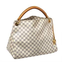 Pre Owned Louis Vuitton Damier Azur Canvas Artsy MM Bag