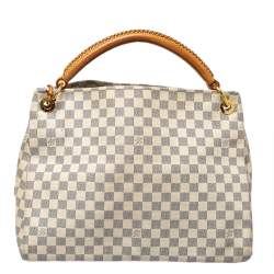 Pre Owned Louis Vuitton Damier Azur Canvas Artsy MM Bag