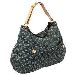 مملوكة مسبقًا Louis Vuitton Blue Monogram Denim Daily GM Bag