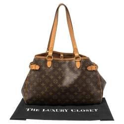 Pre Owned Louis Vuitton Monogram Canvas Batignolles Horizontal Bag
