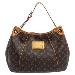 LOUIS VUITTON Damier Azur "Galliera PM" Hobo Shoulder Bag