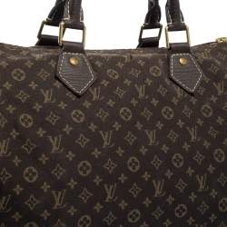 مملوكة مسبقًا Louis Vuitton Fusain Monogram Idylle Canvas Speedy 30 Bag