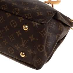 Pre Owned Louis Vuitton Saffron Monogram Canvas Pallas Bag