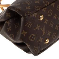 Pre Owned Louis Vuitton Saffron Monogram Canvas Pallas Bag