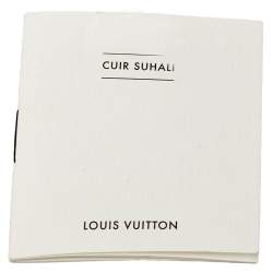 مملوكة مسبقًا Louis Vuitton White Suhali Leather L’Aimable Bag