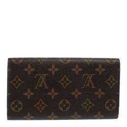 Pre Owned Louis Vuitton Monogram Canvas Sarah Wallet