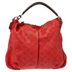 LOUIS VUITTON MAHINA SELENE MM BAG LAGON – Caroline's Fashion Luxuries