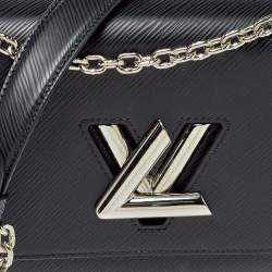 Pre Owned Louis Vuitton Black Epi Leather Twist MM Bag