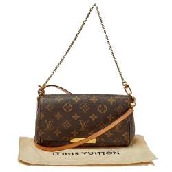 Pre Owned Louis Vuitton Monogram Canvas Favorite PM Bag