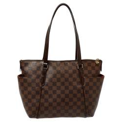 Pre Owned Louis Vuitton Damier Ebene Canvas Totally PM Bag