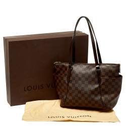 Pre Owned Louis Vuitton Damier Ebene Canvas Totally PM Bag