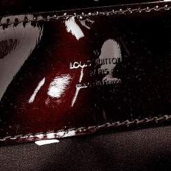 Pre Owned Louis Vuitton Amarante Monogram Vernis Melrose Avenue Bag