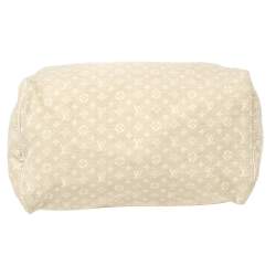 Pre Owned حقيبة لوي فيتون سبيدي 30 كانفاس مونوغرامي ميني لين رملي