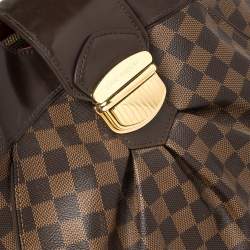 مملوكة مسبقًا Louis Vuitton Damier Ebene Canvas Sistina GM Bag