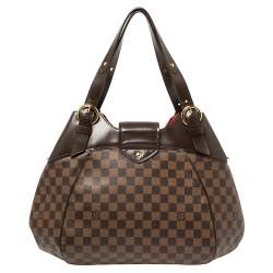 مملوكة مسبقًا Louis Vuitton Damier Ebene Canvas Sistina GM Bag