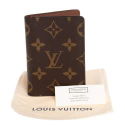 Pre Owned Louis Vuitton Monogram Canvas Card Holder