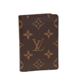 Pre Owned Louis Vuitton Monogram Canvas Card Holder