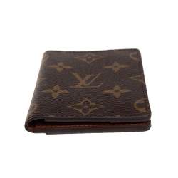 Pre Owned Louis Vuitton Monogram Canvas Card Holder