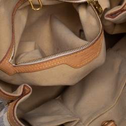 Pre Owned Louis Vuitton Damier Azur Canvas Hampstead PM Bag