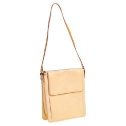 مملوكة مسبقًا حقيبة لوي فيتون موت جلد لامع مونوغرامي بيج