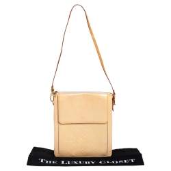 مملوكة مسبقًا حقيبة لوي فيتون موت جلد لامع مونوغرامي بيج