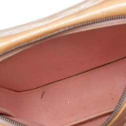 مملوكة مسبقًا حقيبة لوي فيتون موت جلد لامع مونوغرامي بيج