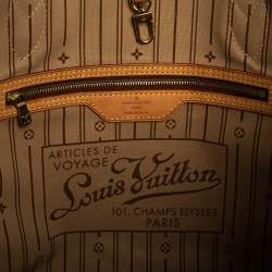 Louis Vuitton Monogram Canvas Neverfull MM Bag