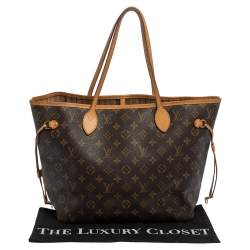 Louis Vuitton Monogram Canvas Neverfull MM Bag