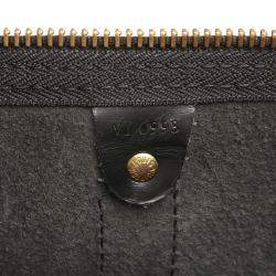 Pre Owned Louis Vuitton Black Epi Leather Keepall 50 Bag