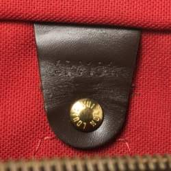 Pre Owned Louis Vuitton Damier Ebene Canvas Speedy 30 Bag