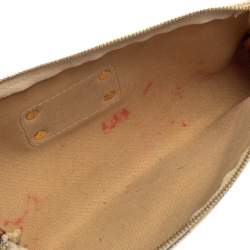 Pre Owned Louis Vuitton Damier Azur Canvas Eva Pochette