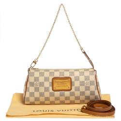 Pre Owned Louis Vuitton Damier Azur Canvas Eva Pochette