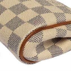 Pre Owned Louis Vuitton Damier Azur Canvas Eva Pochette
