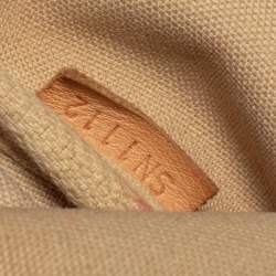 Pre Owned Louis Vuitton Damier Azur Canvas Eva Pochette