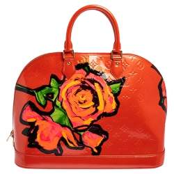 Louis Vuitton x Stephen Sprouse Monogram Vernis Roses Collection