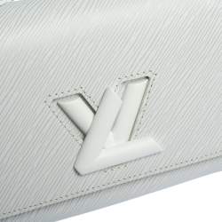 Pre Owned Louis Vuitton White Epi Leather Twist PM Bag