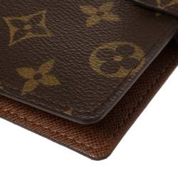 Pre Owned Louis Vuitton Monogram Canvas Small Ring Agenda Cover