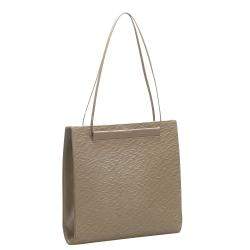 Brown Saint Tropez Epi leather shoulder bag