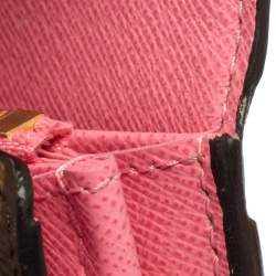 Pre Owned Louis Vuitton Brown Monogram Canvas Vivienne Shanghai Sarah Wallet