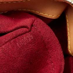 Pre Owned حقيبة لوي فيتون اودرا كانفاس مونوغرامية متعددة الألوان بيضاء