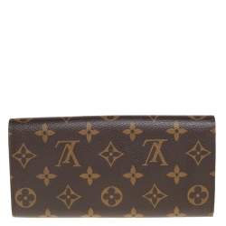 مملوكة مسبقًا Louis Vuitton Monogram Canvas Emilie Wallet