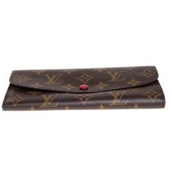 مملوكة مسبقًا Louis Vuitton Monogram Canvas Emilie Wallet