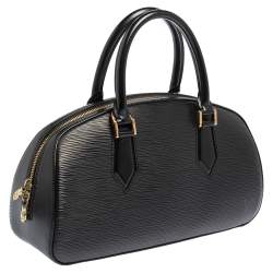 Pre Owned Louis Vuitton Black Epi Leather Jasmin Bag