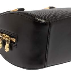 Pre Owned Louis Vuitton Black Epi Leather Jasmin Bag