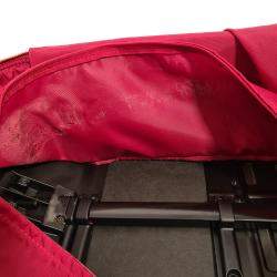 Pre Owned Louis Vuitton Red Monogram Vernis Pegase 45 Suitcase Bag