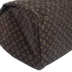 مملوكة مسبقًا حقيبة لوي فيتون "سبيدي 30" ميني لين كانفاس مونوغرامي  فحمي