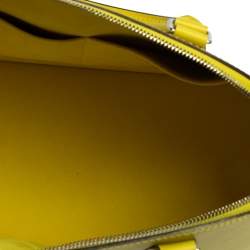 Pre Owned Louis Vuitton Pistache Epi Leather Alma MM Bag